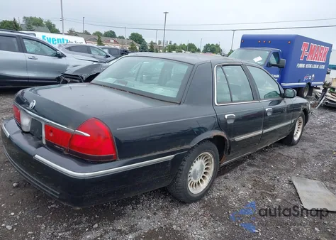 2000 Mercury Grand Marquis Ls из США, поврежденный, VIN 2MEFM75W1YX708273